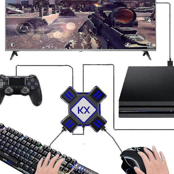 Tukee Ns/ Ps5/ Ps4 / Ps3 / X Series -näppäimistö- ja hiirisovitinta - Xin