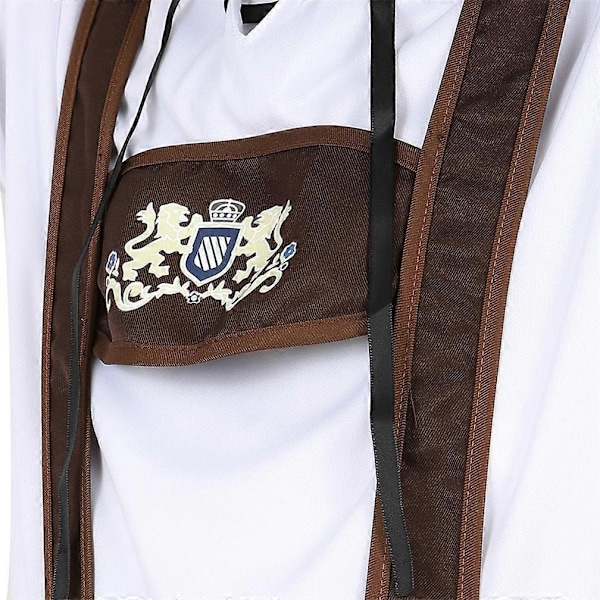 Baijerilainen Puku Miehille Oktoberfest Asuste Lederhosen Miesten Puku Olut Hieno Pukeutuminen-Xin XL