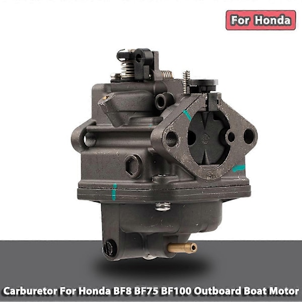 Karburator Kompatibel med Honda BF8 BF75 BF100 Påhængsmotor Bådmotor 7.5HK 8HK 10HK Motor 16100-881-A01 BF8 AH AK BF8AH BF8AM BF100 type LA-xindaren