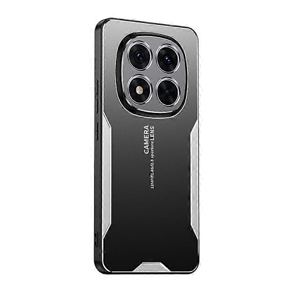 Blade Series TPU Hybrid Metall Skal-Xin Silver For Xiaomi Redmi Note 14 Pro+ 5G