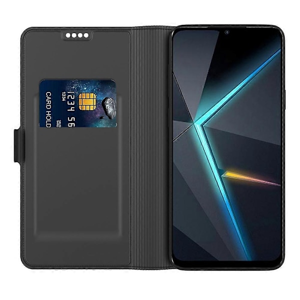 Kompatibel med ZTE nubia Focus Skal Stötsäkert TPU Innerskal Läder Telefonfodral Kortplats-xindaren Style A