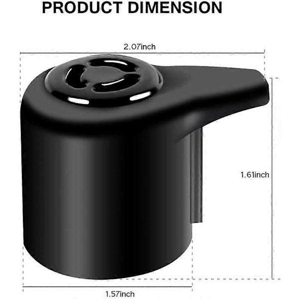 Höyrynpuristusventtiilin kahvan korvaus Instant Pot Duo/Duo Plus 3, 5, 6 ja 8 qt, Mini 3 qt, Duo50 5 qt, Duo/Duo Plus 60 6 qt ja Duo-Xin -malleille