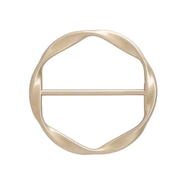 Scarves Clip Spänne Lås Dekor för Kvinnor Kläder Halsduk Sjal Ornament-xindaren Gold