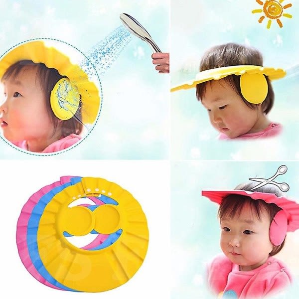 2-pack Kids Baby Shower Caps-Xin