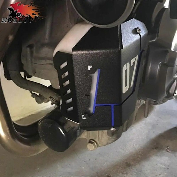 Passar Yamaha MT-07 MT07 MT07 FZ07 FZ-07 2014 2015 2016 2017 2018 2019 2020 Kylvätskebehållare Skydd Kylare Skydd - Xin Orange