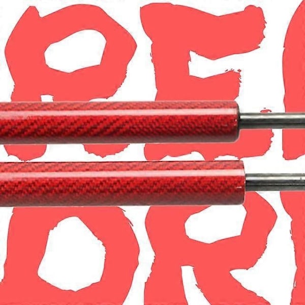 Baklucke Lyftstöd för Nissan Skyline R33 2-dörrars Coupe 1993-1998 med spoiler Bagagelucka Gasfjädrar Dämpare - Xin Red carbon fiber