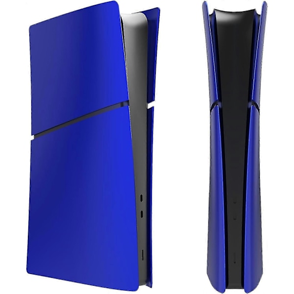 Kompatibel med Ps5 Slim Digital Edition Frontplate Deksel, Ps5 Slim Plater Ps5 Slim Deksel Skall Kompatibel med Ps5 Slim Konsoll-xindaren Blue