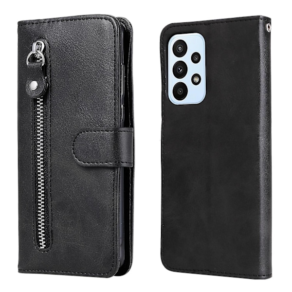Læderetui til Samsung Galaxy A23 /Galaxy M23/Galaxy F23-Xin Black