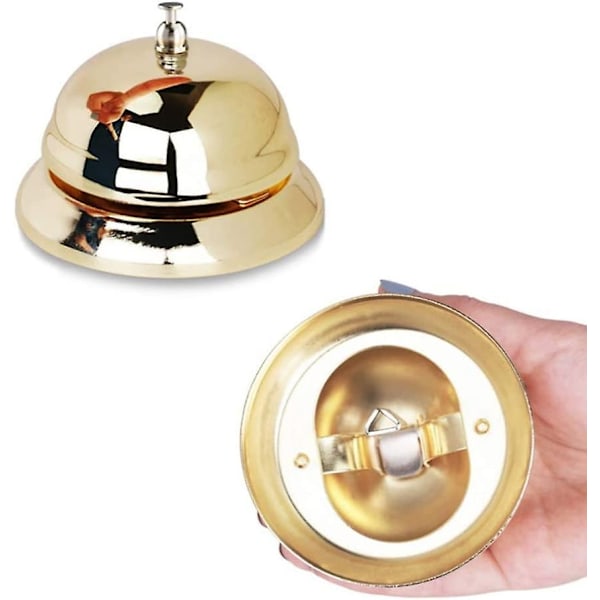 Gyllene handklocka serviceklocka restaurang klocka receptionsklocka kundklocka-Xin