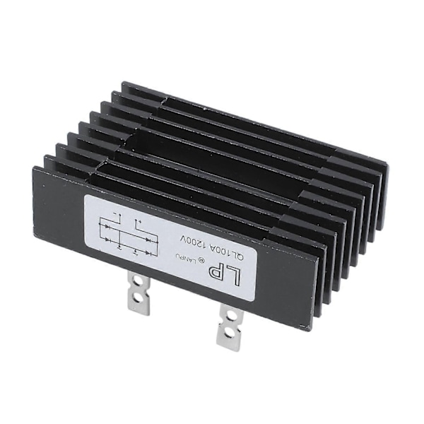 100Amp 1200Volt 4 Stift 1 Fas Diodbrygga Likriktare QL100 Typ-xindaren