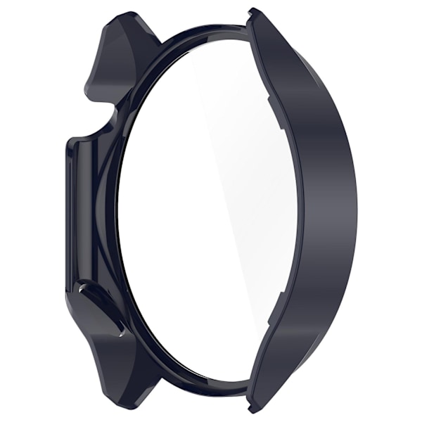 Til Oppo Watch X/ Watch 2 46mm - Beskyttende PC-urramme med hærdet glas skærmbeskytter - Xin Dark Blue