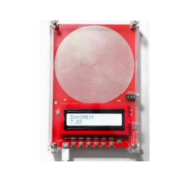 Healflux Custom Frequency Generator V2, Schumann Resonance Generator-xindaren Red