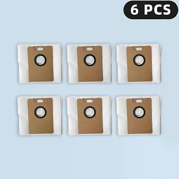 Gjelder for (TP-Link Tapo RV30 Max Plus / RV20 Max Plus) Reservedeler Filter Sidebørste Moppeklut Støvpose Tilbehør-Xin Set P