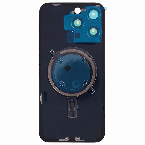 Tyyppi A iPhone 15 Pro Max Akun Kotelo Kannattimella + Kameran Linssinsuojus Varaosa - Xin Style A