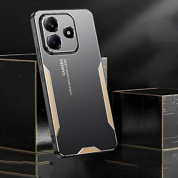 Blade Series TPU Hybrid Metall Skal-Xin Blue For Xiaomi Redmi Note 14 5G