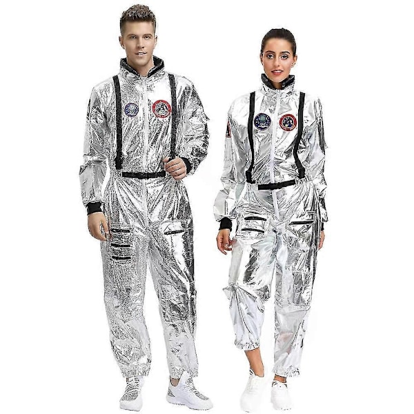 Astronaut kostume, rolleleg kostume, Halloween karneval fest kostume, voksen-Xin Men XL