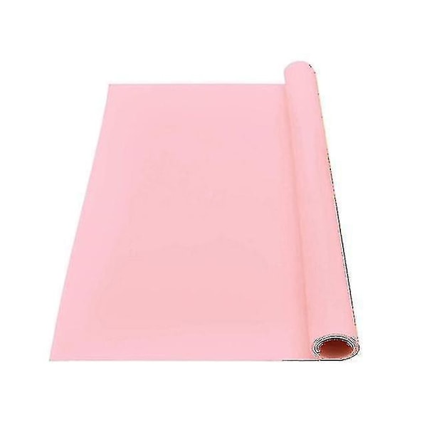 Erittäin suuri silikonimatto Lämpökestävä alusta Vedenpitävä matto Keittiön työtasojen suoja - Xin Pink 80 X 50 CM