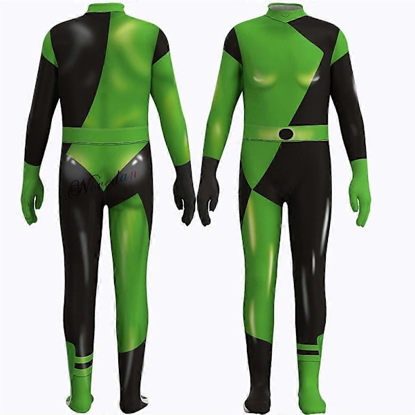 Henry Danger Kostym för Barn Henry Hart Cavill Cosplay Jumpsuit Födelsedagsfest Halloween Fancy Förklädnad Dräkt Outfit för Män Pojke-Xin Shego Cosplay Adult 170cm