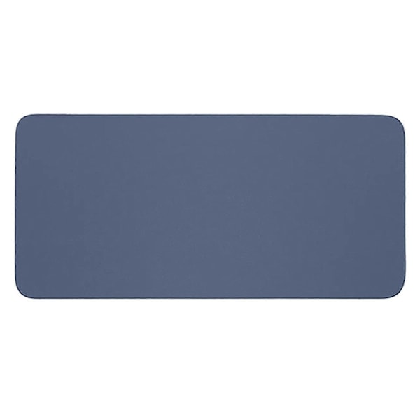 Computer Musemåtte Stor Skridsikker Tyk PVC Vandtæt Bærbar Foldbar Ensfarvet Laptop Gaming Musemåtte Computertilbehør - xindaren Blue-Yellow M