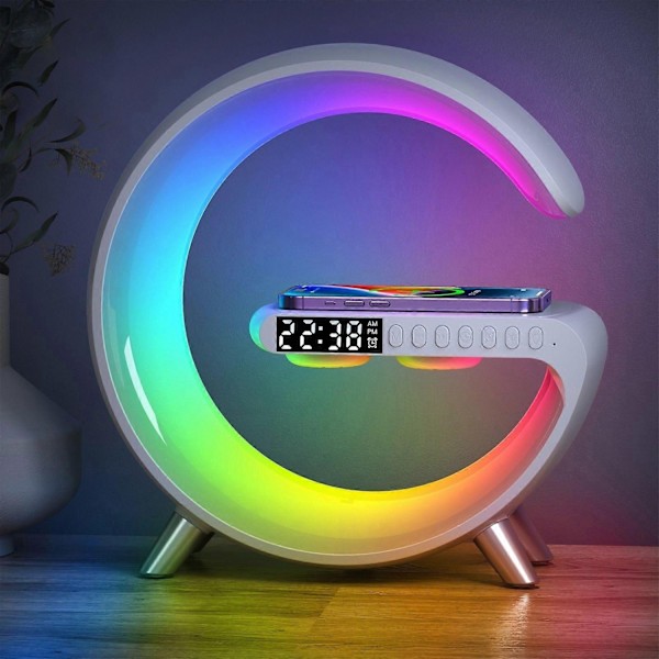 N69-1 Multifunktionell Bluetooth-högtalare med APP-stöd - Xin White