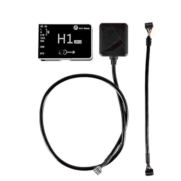 FLY Wing H1 RC GPS Helikopter Flyvning 6CH Flybarless Gyro System Kompatibel med FW450 FW450-xindaren Flight Controller Set