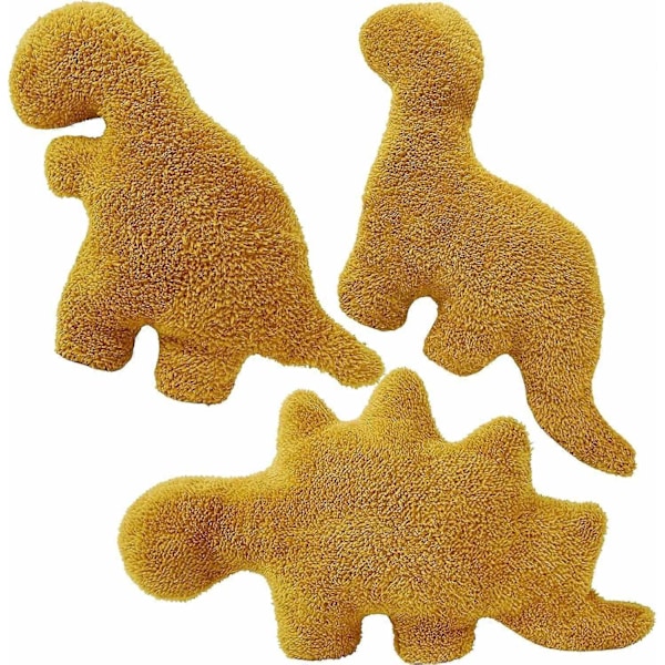 Dino Kyllinge Nugget Pudesæt 40 cm 3 stk. - xindaren Large
