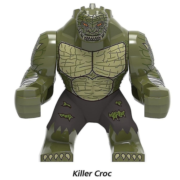 8 st minifigurer byggklossar kit, Batman Joker monterade mini actionfigurer leksaker set barn presenter Db-Xin