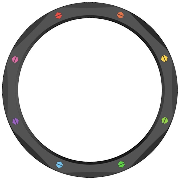 til Xiaomi Watch S4/S4 eSIM Version/S3/S3 eSIM Version Bezel Ring 316 Rustfrit Stål Bezel Loop-Xin Style A