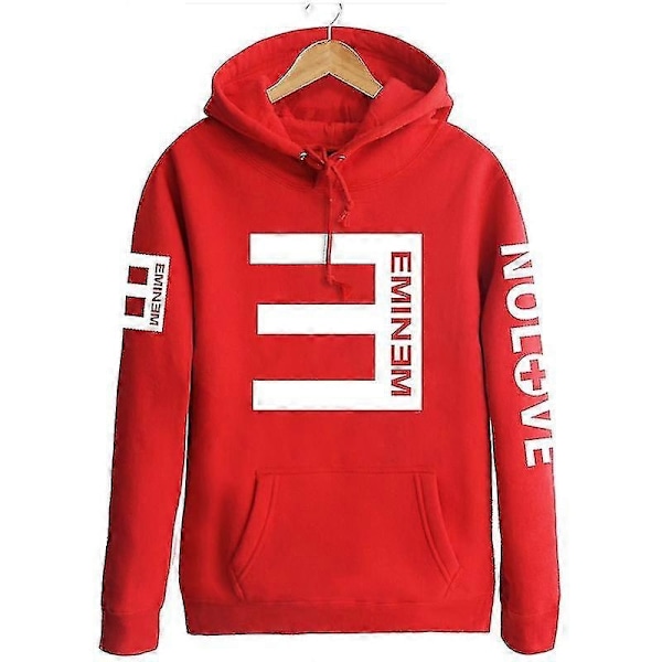Eminem Eminem Sweatshirt Eminem Anti-e Hip-hop Förtjockad Tröja för Män och Kvinnor Hoodie-Xin S