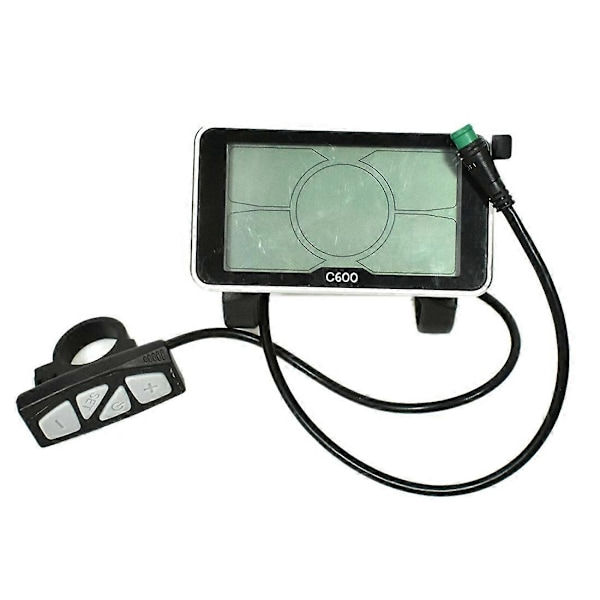 5S Protokolla 24V 36V 48V LCD C600 Suuri 4 Tuuman Suuri Näyttö Sähköpolkupyörän Näyttö Vedenpitävällä Con-xindarenilla