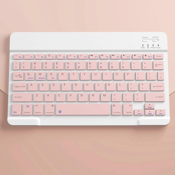 Bluetooth Tangentbord & Mus Portabelt BT Trådlöst Tangentbord & Mus för Android PC Surfplatta-Xin PK