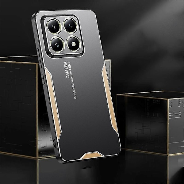 Blade Series TPU Hybrid Metall Skal-Xin Blue For Xiaomi 14T