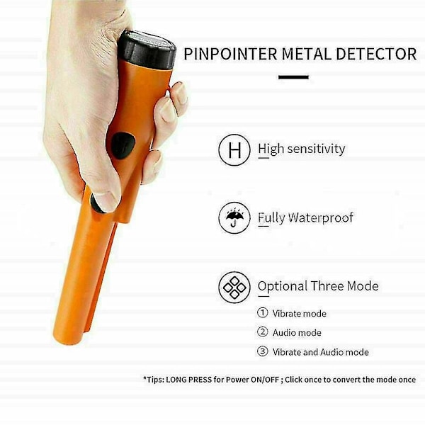 Garrett Pro-pointer Præcisionspositionerings Metaldetektor Underjordisk Præcisionspositioneringsenhed Præcisionspositionering - Xin Orange