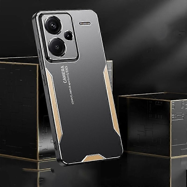 Blade Series TPU Hybrid Metall Skal-Xin Blue For Xiaomi Redmi Note 13 Pro+