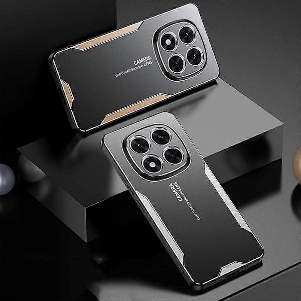 Blade Series TPU Hybrid Metall Skal-Xin Silver For Redmi Note 14 Pro 4G Global