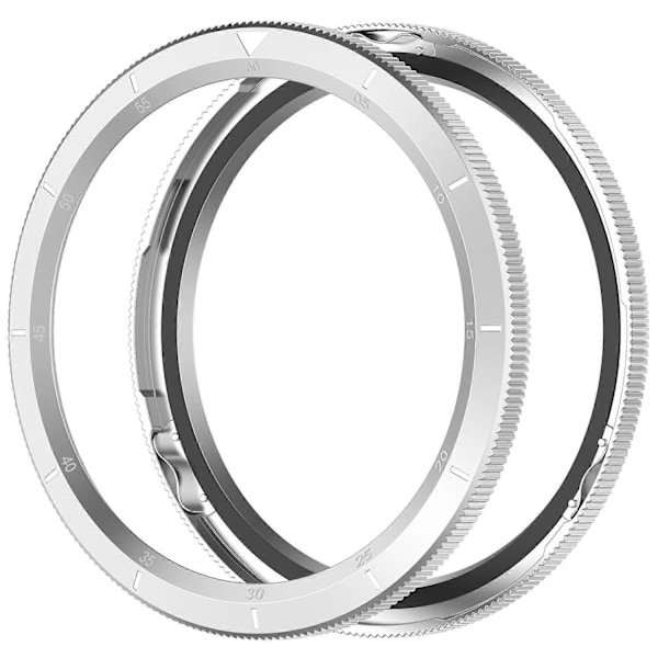 for Xiaomi Watch S4/S4 eSIM Version/S3/S3 eSIM Version Bezel Ring 316 Rustfritt Stål Bezel Loop-Xin Style F