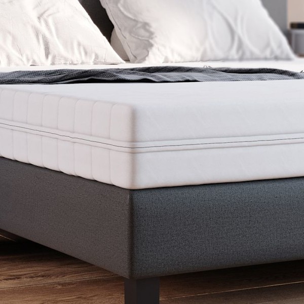 VitaliSpa Calma Comfort Plus Premium kallskumsmadrass 7 skumzoner 180x200 H3 Vit