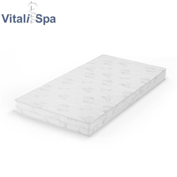 VitaliSpa Calma Comfort Premium, kvalitets kallskum, skum, madrass, barn 80 x 160 H2