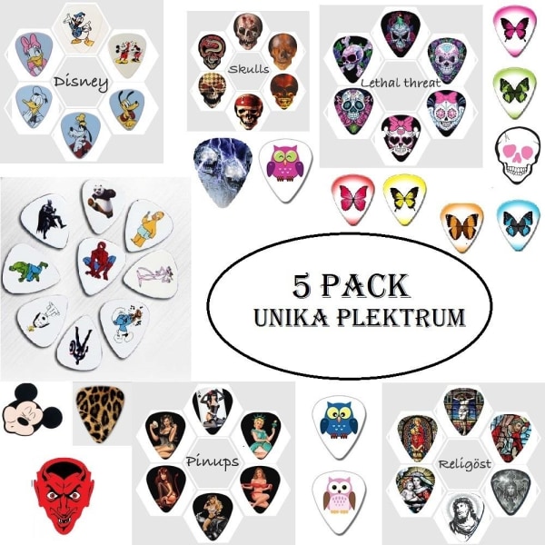 Plektrum unika 5 pack