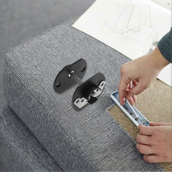 Sandwich Sofa Connector Pin Spænde til møbler med 2 sæt sektionsforbindere