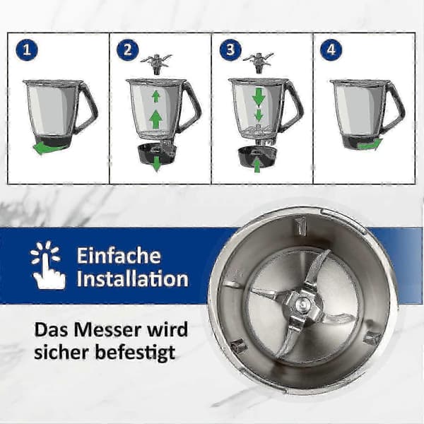 Thermomix TM5 Bladerstatning