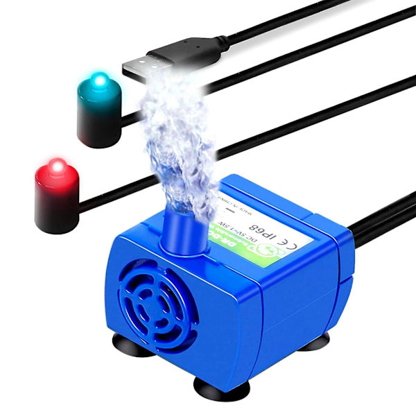 Pet vannfontenepumpe kompatibel motor for DC/AC - Cat vannfontenepumpe