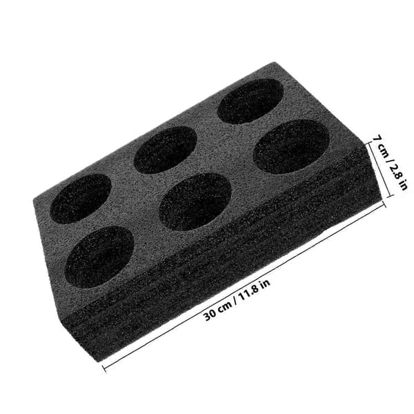 Sekshulls koppholder drikkebrett for drikkepakking melkete 6-hull