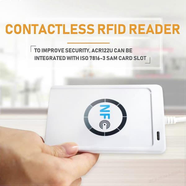 USB NFC Card Reader/Writer ACR122U-A9 China Contactless RFID Card Reader Windows Wireless NFC Reader