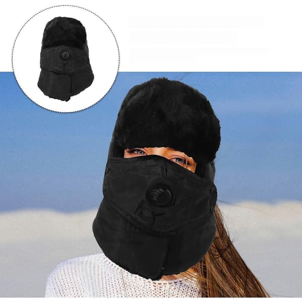 Mössa Herr Vintermössor för att hålla huvudet varmt med maskhuv