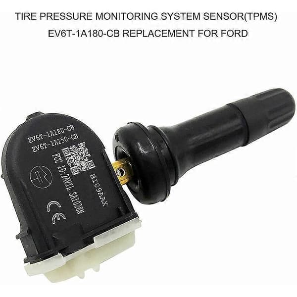 Dekktrykkovervåkingssystem (TPMS) Sensor Ev6T-1A180-Cb Erstatning for Ford, Svart 5 5