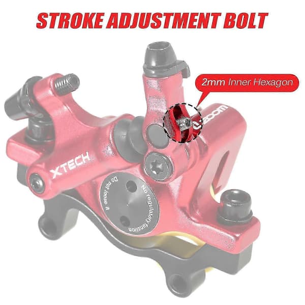 Solid Hydrauliske Skivebremsekalibre For Bag Mountainbike