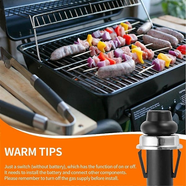 Tændingsknap kompatibel med Weber GS4 Spirit E/S 7642 7643 Grill Tænder Reservedele