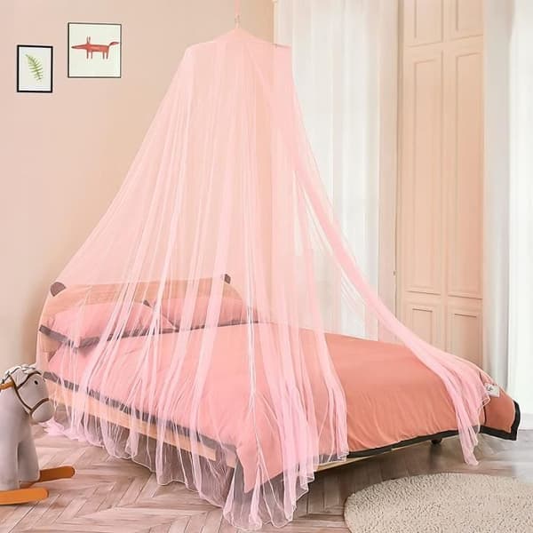 Myggenet - Ikke specificeret - Stor - Polyester - Pink - Vaskbar