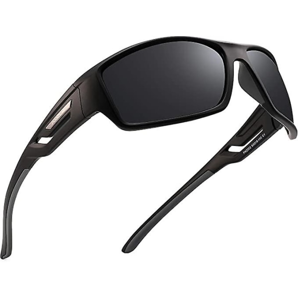Polariserede sportssolbriller til mænd Kvinder Kørsel Solbriller Cykling Løb Fiskebriller Ubrydeligt stel